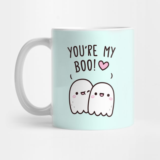 Cute Ghosts You Are My Boo Bestie Doodle by rustydoodle